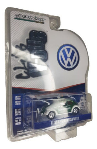 1 Carro Volkswagen Rabbit 1977&classic Beetle Greenlight