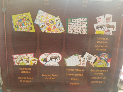 Libro Lectoescritura Maletín Abc 1 Tomo+dvd Didáctico