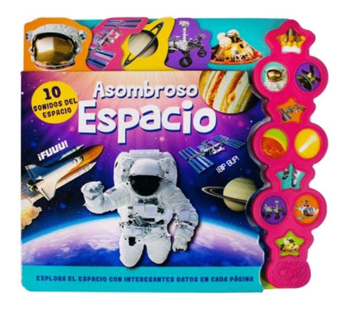 Libro Con 10 Sonidos Asombroso Espacio Lexus Pasta Dura