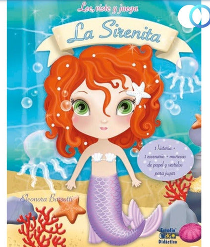 Libro Lee, Viste Y Juega La Sirenita Nuevo ¡envió Gratis!