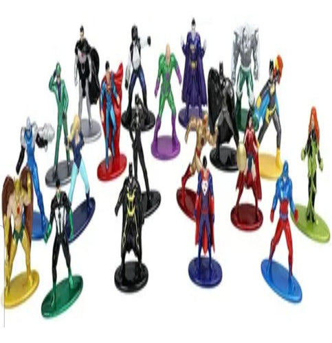 Nano Metalfigs 20 Figuritas Dc Series 4 Jada #32391