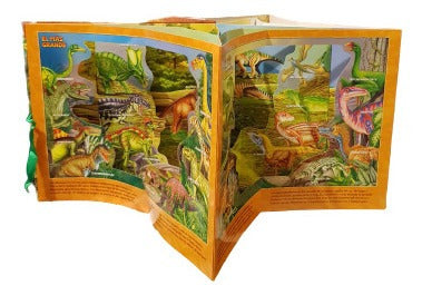 Una Aventura Increíble Girando El Libro  Dinosaurios 3dpopup