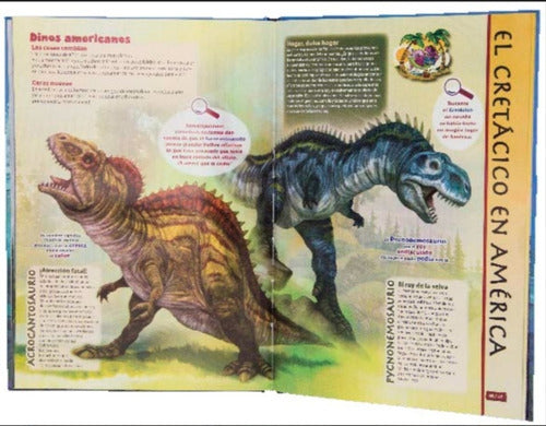 Set 2 Libros Así Eran Los Dinosaurios Jurásicos Y Cretácicos