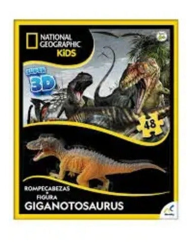 Jca-2932 Rompecabezas Giganotosaurus Con Figura 48 Piezas