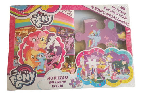 Libro Mi Primer Busca Encuentra Rompecabezas My Little Pony
