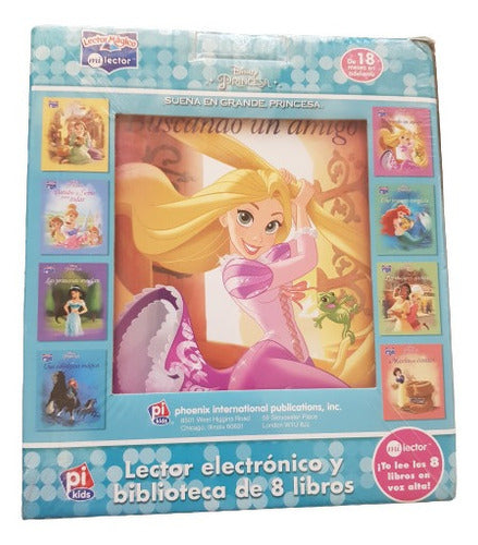 Biblioteca 8 Libros, Lector Mágico Princesas