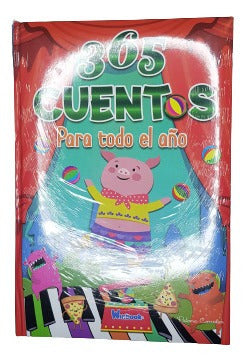Libro Pasta Dura Acolchada 365 Cuentos Para Todo El Año