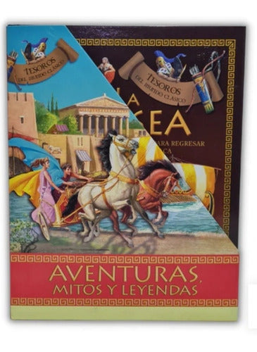 Aventuras Mitos Y Leyendas. La Odisea, Eneida, Iliada Y Más