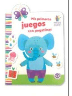 Set 4 Libros. Mis Primeros Juegos Con Pegatinas Entorno