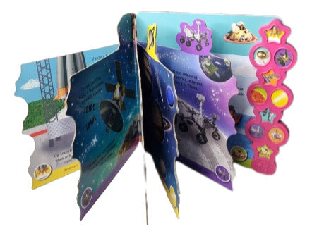 Libro Con 10 Sonidos Asombroso Espacio Lexus Pasta Dura