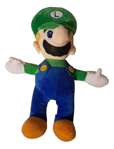 Peluche Luigi De Súper Mario Nintendo 34cm Altura