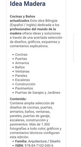 Libro Idea Madera Idea Woods