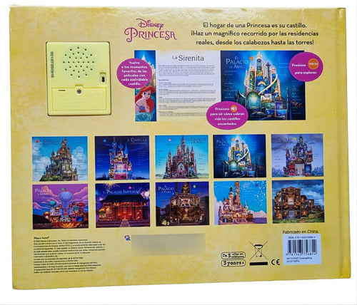 Libro 60 Sonidos Disney Princesas Interiores De Castillos