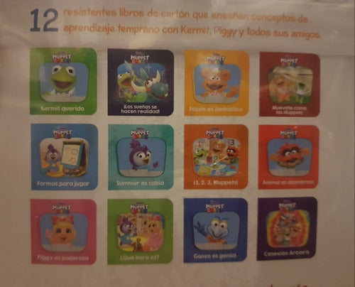 Mi Primera Biblioteca De 12 Libros Muppet Babies Disneyjr