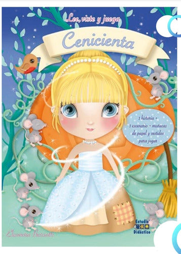 Libro Lee, Viste Y Juega Cenicienta Nuevo ¡envió Gratis!