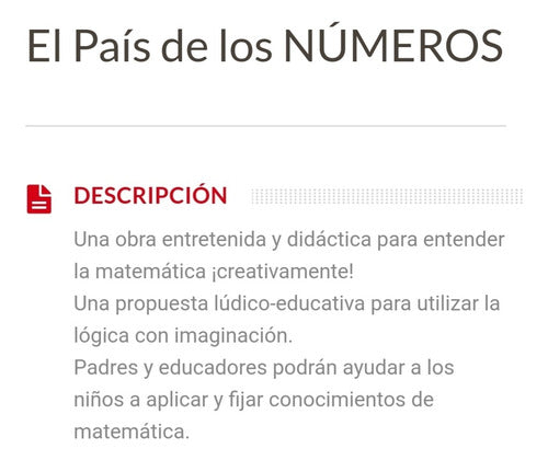 El País De Los Números. Matemáticas