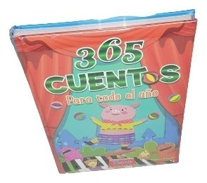 Libro Pasta Dura Acolchada 365 Cuentos Para Todo El Año