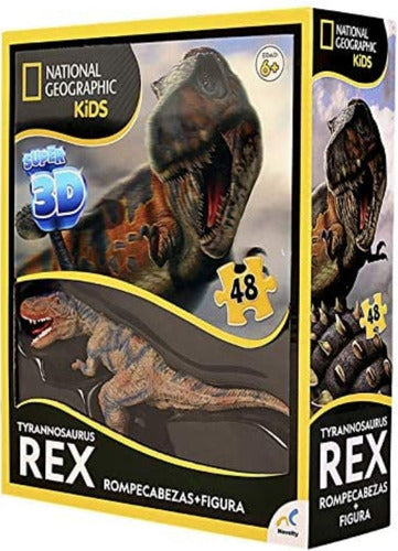Novelty Jca-2932 Rompecabezas 3d Con Figura T. Rex