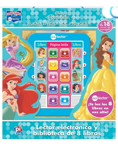 Biblioteca 8 Libros, Lector Mágico Princesas
