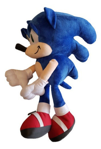 Nuevo Peluche Suave De Sonic The Hedgehog Azul 45 Cm Sega