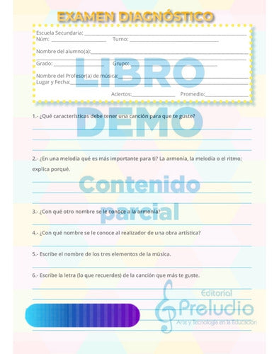 Arte Coral 3. Música Para Secundaria. Preludio