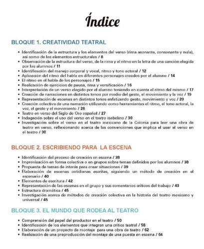 Teatralizarte 3ero Secundaria. Diana Olvera Cortés. Preludio