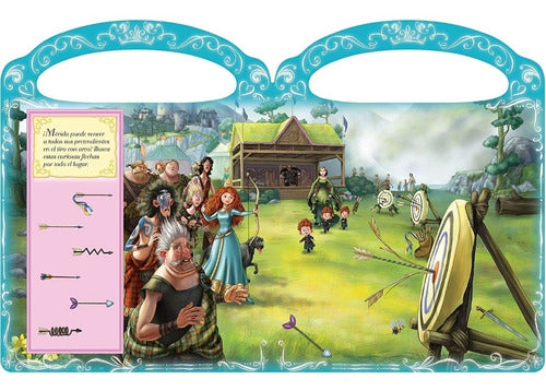 Libro Escribe Y Borra, Busca Y Encuentra Disney Princesa