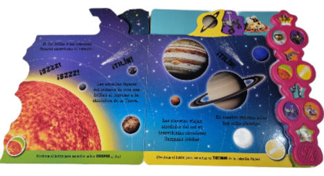 Libro Con 10 Sonidos Asombroso Espacio Lexus Pasta Dura