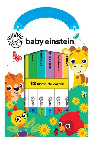 Mi Primera Biblioteca 12 Libros Disney Baby Pasta Dura