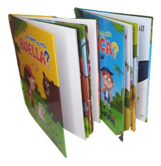 Set 2 Libros De Quién Es Esta Huella De Quién Es Esta Caca