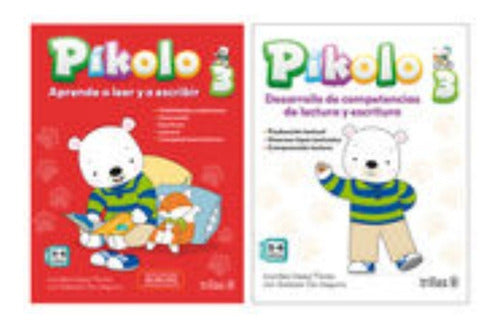 Píkolo 3: Libro Y Cuaderno. Escritura Y Lectura.