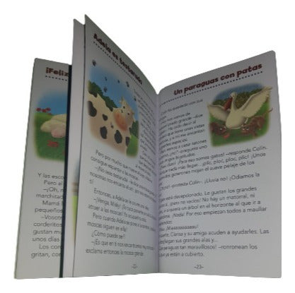 Colección Cuentos De Bolsillo 4 Tomos Ediciones Saldaña