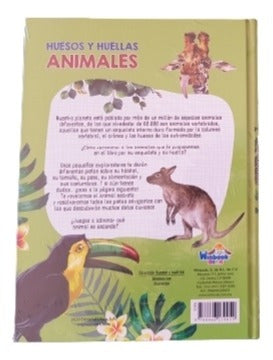 Libro Pasta Dura Huesos Y Huellas Animales Winbook