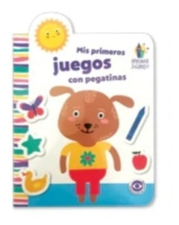 Set 4 Libros. Mis Primeros Juegos Con Pegatinas Entorno