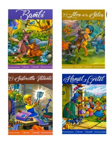 20 Libros Cuentos Clásicos Colección Diamante Winbook
