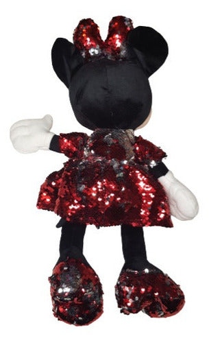Peluche Minnie Mouse Disney 50 Cm Lentejuelas Brillantes