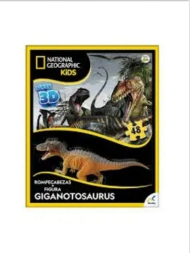 Jca-2932 Rompecabezas Giganotosaurus Con Figura 48 Piezas