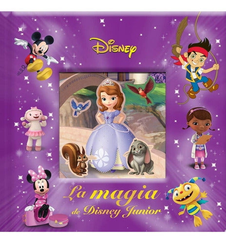Libro Tesoro De Cuentos Dorado La Magia De Disney Junior