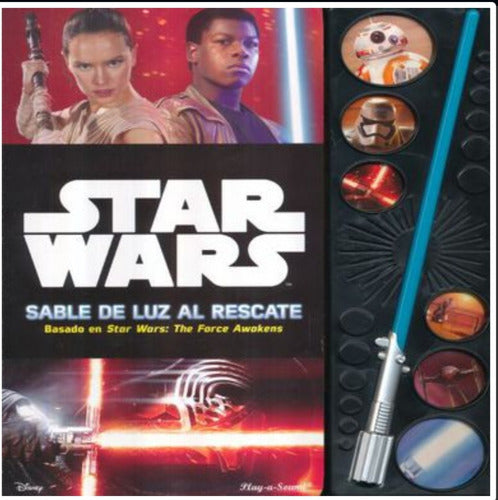 Libro Pasta Dura Star Wars Sable De Luz Al Rescate