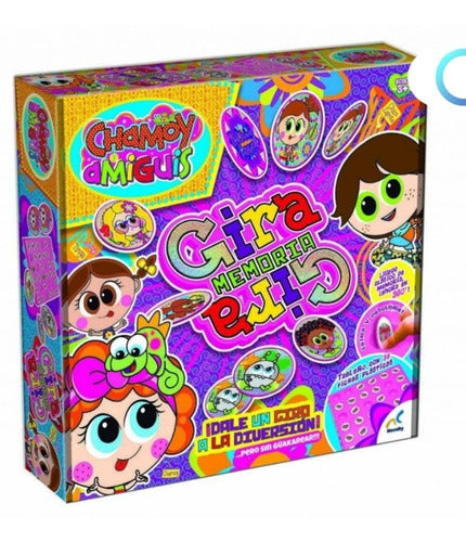 Juego De Mesa Gira Memoria Gira Chamoy Amiguis