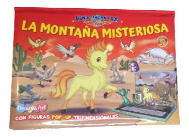 Set 4 Libros Mundo Encantado Unicornios 3d Pop Up Dreamsart