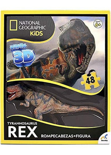 Novelty Jca-2932 Rompecabezas 3d Con Figura T. Rex