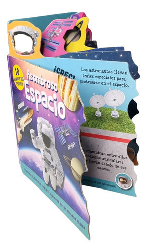 Libro Con 10 Sonidos Asombroso Espacio Lexus Pasta Dura