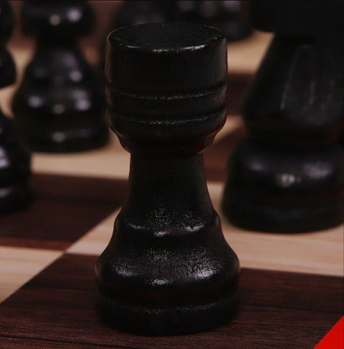 Ajedrez Clásico De Lujo Juego De Mesa 32 Piezas De Madera