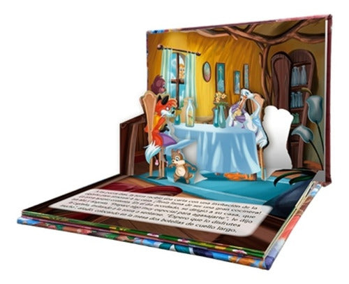 Mis Fábulas Clásicas En 3d Pop Up Colección 4 Tomos. Oferta
