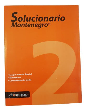 Guía Montenegro 2do Mda Anotada Para El Maestro 2022-2023