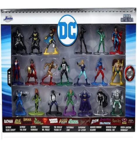Nano Metalfigs 20 Figuritas Dc Series 4 Jada #32391