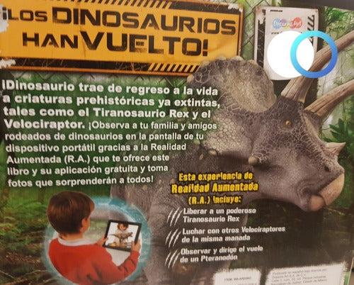 Libro ¡realidad Aumentada! ¡dinosaurio Envío Gratis