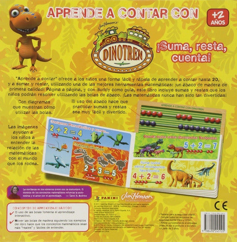 Aprende A Contar Con Dinotren Pasta Dura