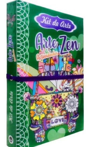 Set 2 Kit Arte Arte Zen Y Actividades/color Zen Y Actividade